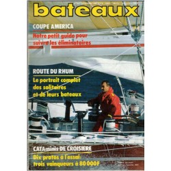 Revue Bateaux 1986 novembre...