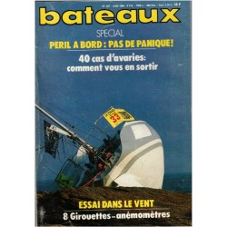 Revue Bateaux 1986 juin...