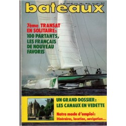 Revue Bateaux 1984 juin...