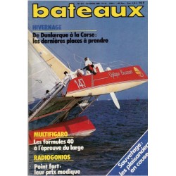 Revue Bateaux 1986 octobre...