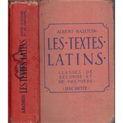 Les textes latins, classes...