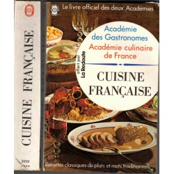 Cuisine française, Académie...