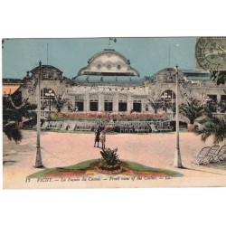 Vichy, la façade du Casino,...