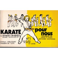 Karaté en bandes dessinées...